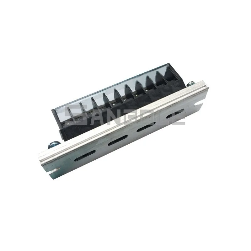 TD-1510 Соединитель с крышкой винтов 600 V 15A/10 P двойная строка терминала блок полоса барьер DIN рейка монтаж(4 шт