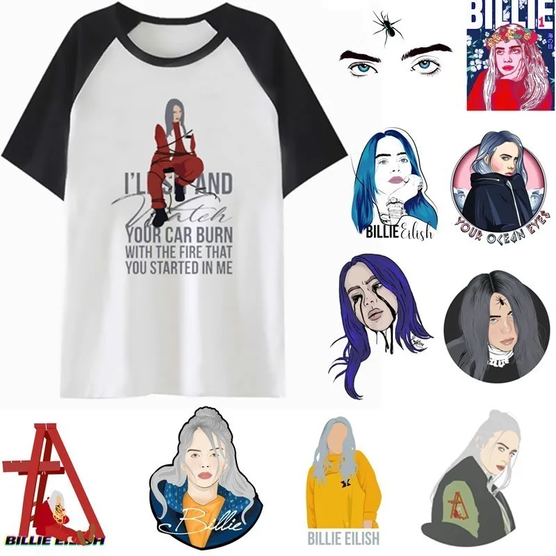 

billie eilish t shirt for clothing streetwear tee men funny t-shirt tshirt hip hop male 2019 harajuku top