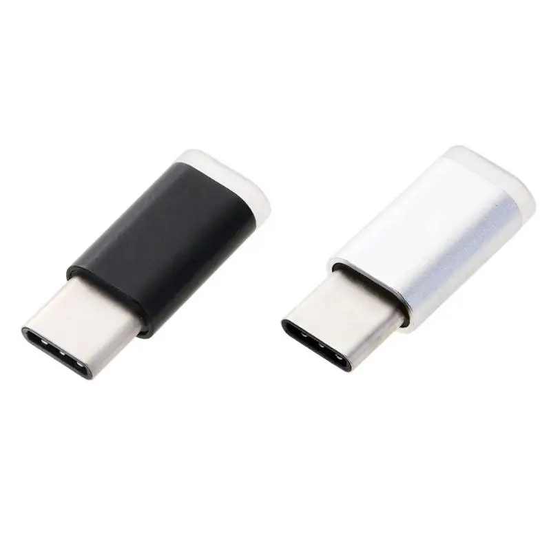 

Mini Portable Metal Shell Micro USB Female to Type-C Male Port Converter