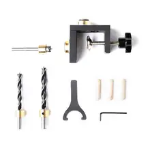 3 в 1 деревообрабатывающий Дырокол локатор круглый дюбель 08350 2 в 1 инструменты пластина мебель перфоратор тип A