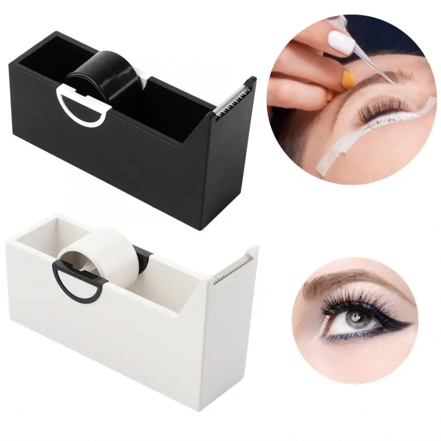 2 Colors Professional Grafting Eyelashes Tool Tape Desktop Dispenser