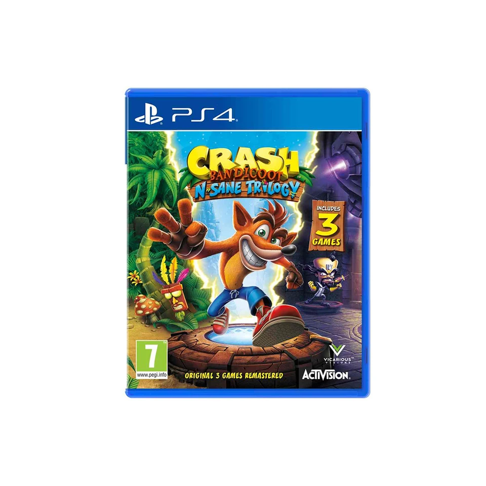 

Игра Crash Bandicoot N’sane Trilogy для PS4