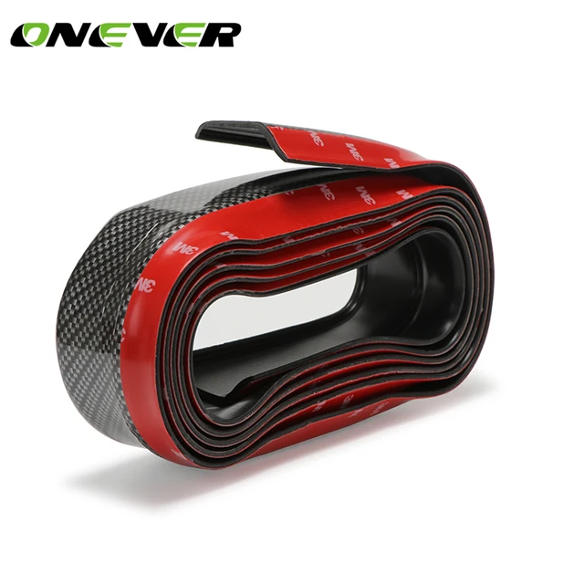 Onever Carbon Fiber Premium 2.5M Car Bumper Lip Protector