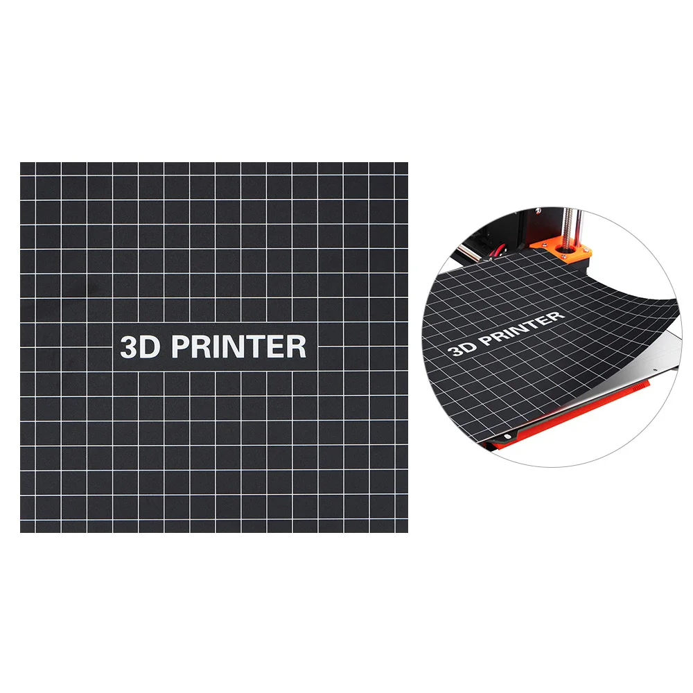 400*400 мм 3D сборки с печатной поверхностью Heatbed наклейка для платформы печать