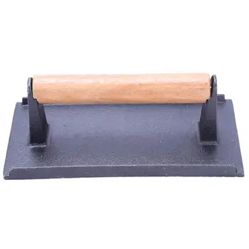 

Teppanyaki Plate And Pressure Cast Iron Household Outdoors Rectangle Barbecue Pot Steak Octopus Barbecue Tools