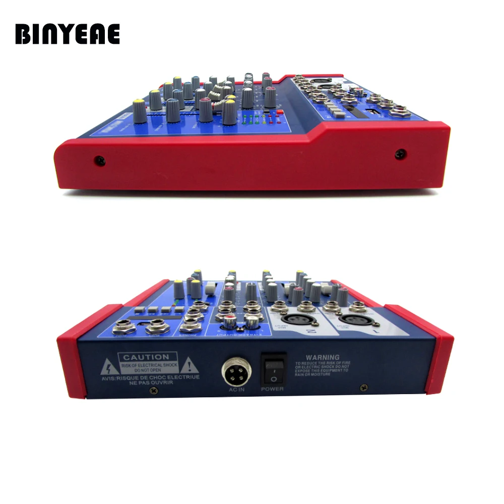MLLSE NF4 USB Webcast DJ для прямой трансляции звуковая платформа 48 В фантомное питание 4