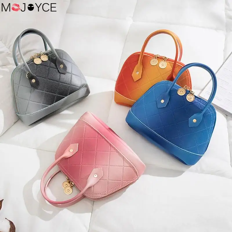 

Women New Fashion Shoulder Bag Shell Top-handle Bags PU Leather Shoulder Handbags for Women Chain Tote Lady Shoulder Bag