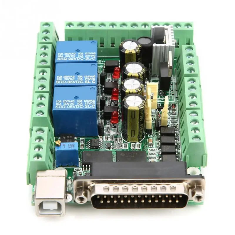 6 CNC MACH3 USB интерфейсная плата адаптер для Двигателя драйвер инструмента|Драйвер