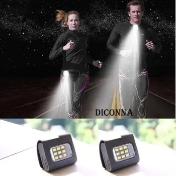 

Clip on LED Bike Bicycle Safety Light Cycling Running Jogging Camping Magnetic