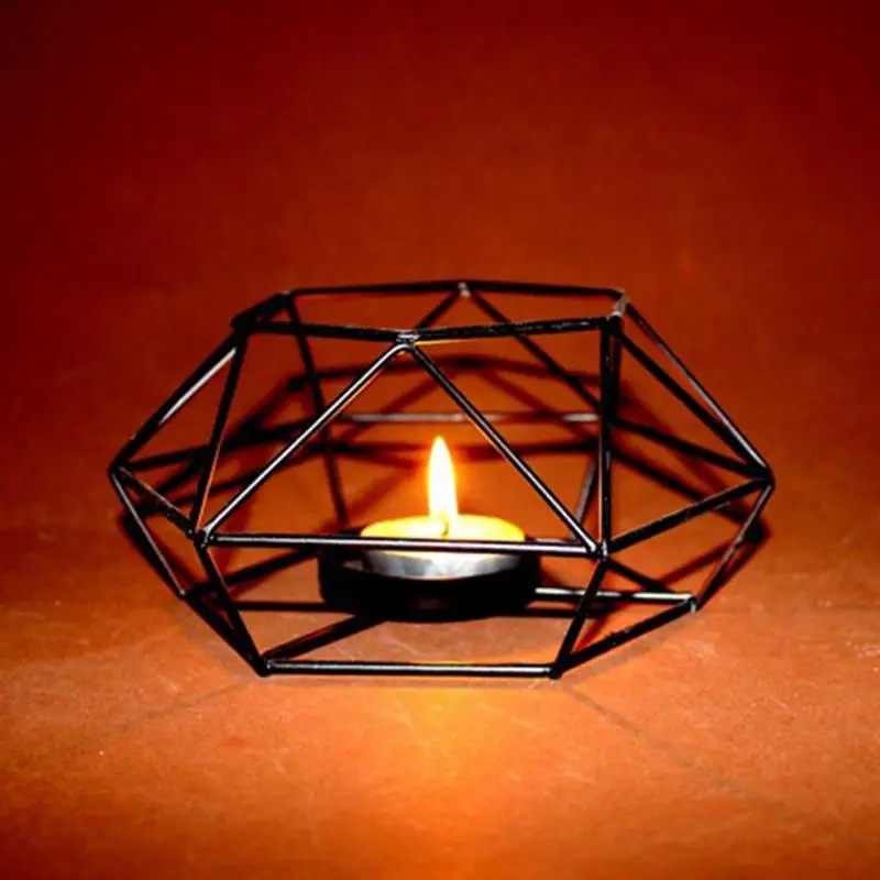 European American Wedding Wrought Iron Candlestick ...