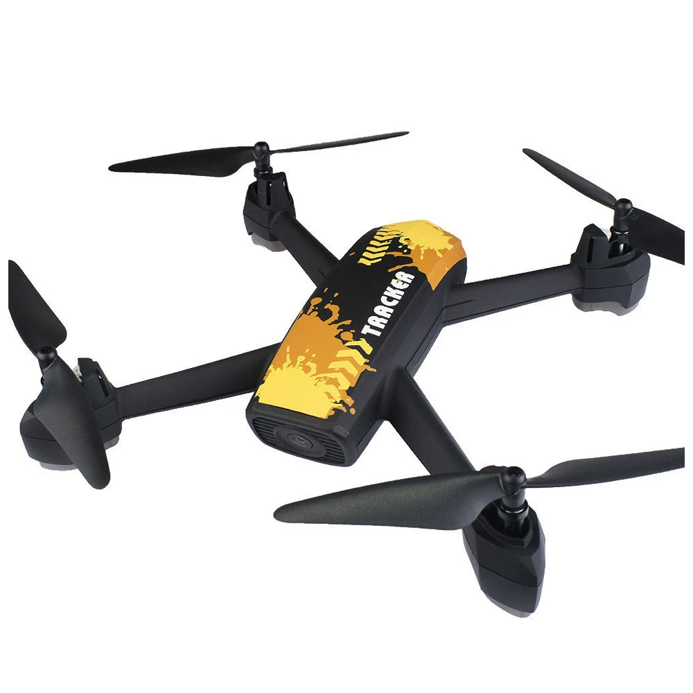 

JIN XING DA 518 RC Quadcopter 2.4GHz HD 2MP Camera WIFI FPV GPS Mining Point Drone Yellow