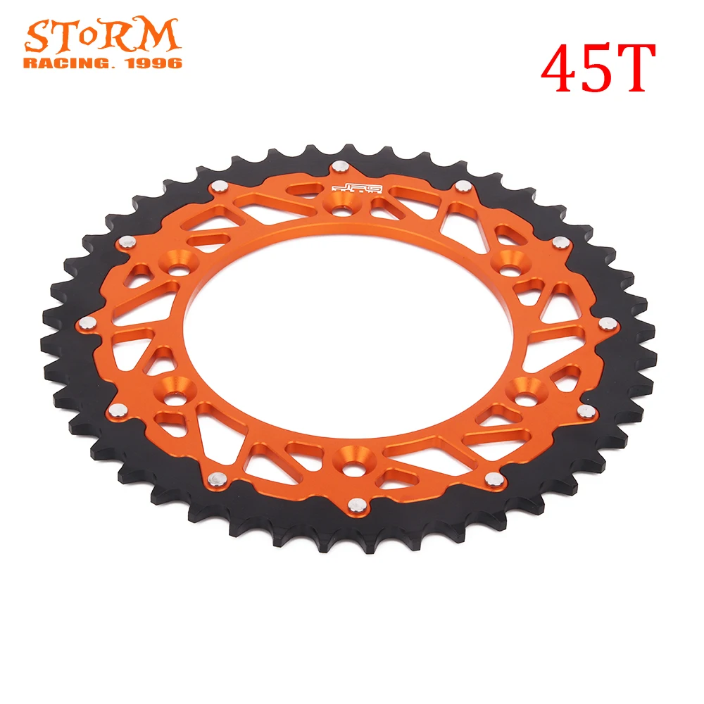 42 44 45 46 47 48 49 50 51 52 T Teeth Rear Chian Sprocket For KTM MX SX XC XCW LC4 SXF XCF DUKE SMR 300 350 400 450 505 525 530