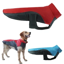 Водонепроницаемая зимняя одежда для собаки теплая куртка для собак Жилет Одежда для домашних животных Одежда для собак для маленьких средних и больших собак Ropa Para Perros