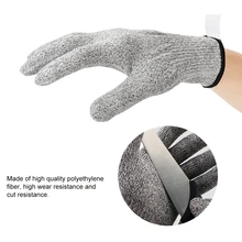 Защитные перчатки 1 пара пищевого класса анти-защита от порезов рабочие защитные перчатки износостойкие рабочие перчатки