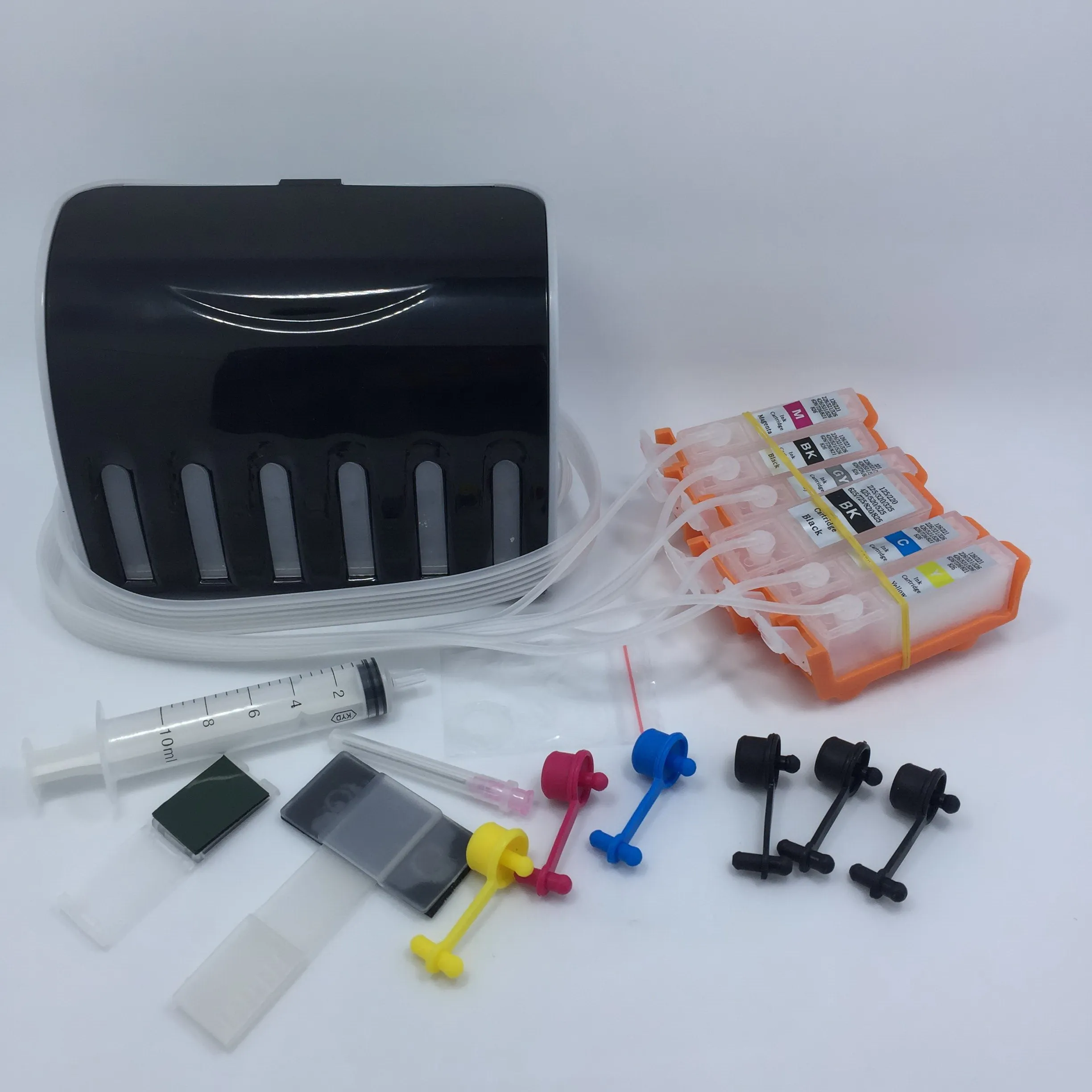YOTAT 6 اللون كيبك خرطوشة حبر PGI220 PGI-220 CLI-221 لكانون PIXMA MP990 MP980 طابعة