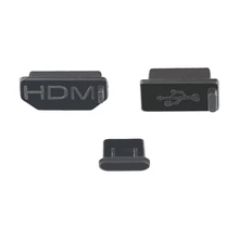3 шт. RCGEEK Rc запчасти силиконовый пылезащитный штекер Крышка HDMI/USB/type-C Интерфейс для DJI Mavic 2 Smart контроллер новейший