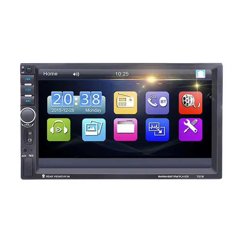 

7 Inch Car 2 Din MP5 Car Audio HD MP5 Video Player Bluetooth Hands-Free Car Stereo FM USB AUX Car Player
