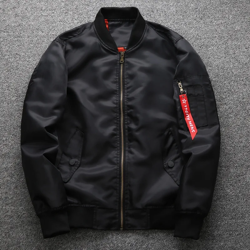 Bomber Green Vol Zipper Grand 6xl Hommes 1 Baseball 2018 D'hiver Taille Black Air army M Force Vestes Manteaux blue Ma Militaire Veste ORxwCAq