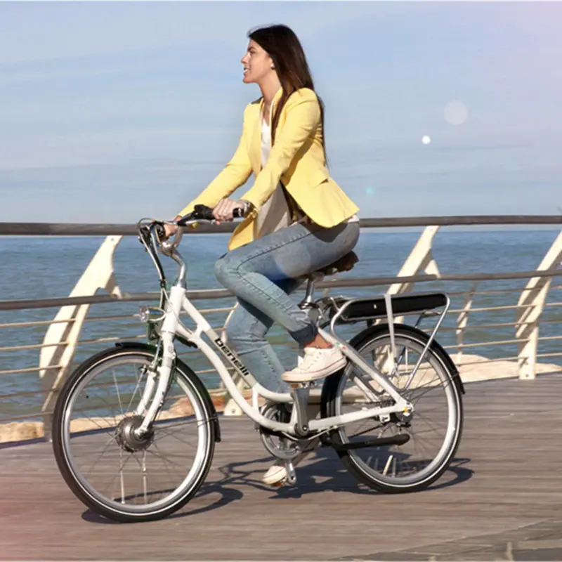 Excellent - 7 Speed 250 W / V Lithium Battery Electric Bicycle Electric Bicycle Bicycle Vintage Retro Style Elektrikli Bisiklet... Ebike 5