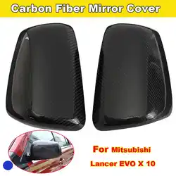 На замену, для стилизации автомобиля углерода волокно ABS задняя Боковая дверь Зеркала для Mitsubishi Lancer EVO X 10