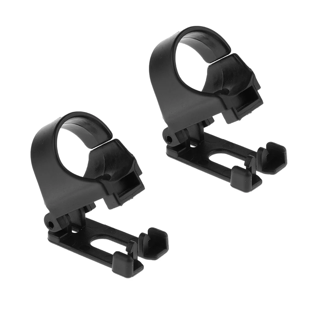 Diving Clip 2 Pieces Quick Release Plastic Snorkel Clip Keeper 1' Universal For Attaching To Mask Strap Swimming Accessories