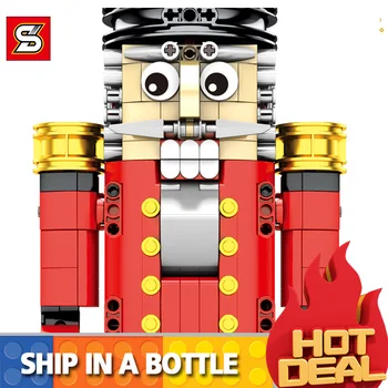 

Sembo 7046 compatible 4002017 Nutcracker Employee fit Creative Model Building Blocks Bricks Kids DIY Gifts Toys