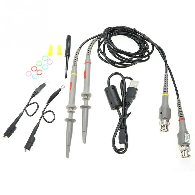 Jinhan JDS3034 Ручной цифровой осциллограф 4 канала 250MSa/s 30 МГц AC110 220V 400*272 пикселей