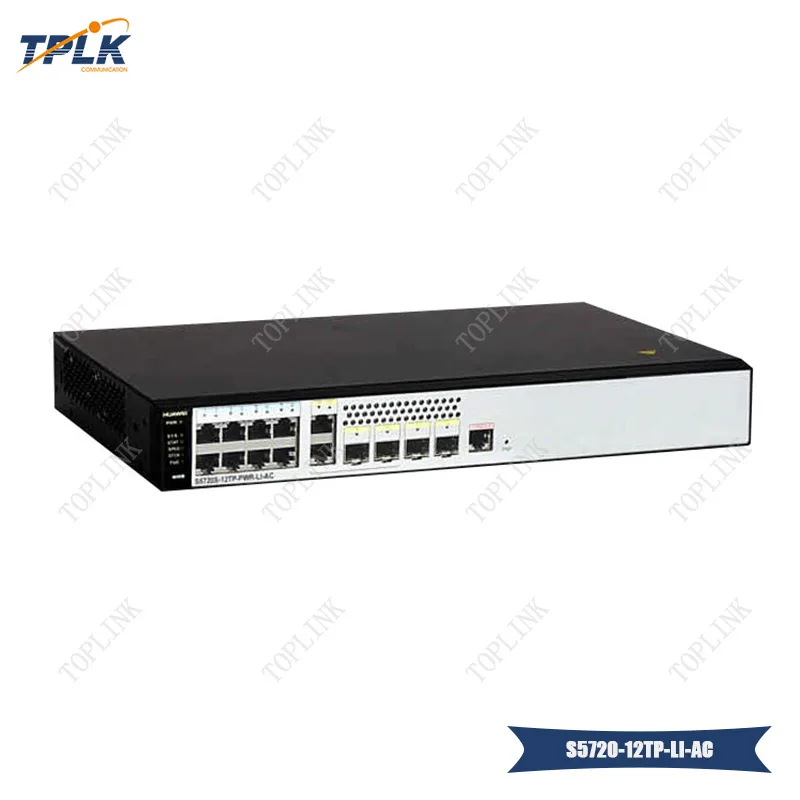 Высококачественный энергосберегающий гигабитный Ethernet коммутатор hua wei S5720 12TP LI
