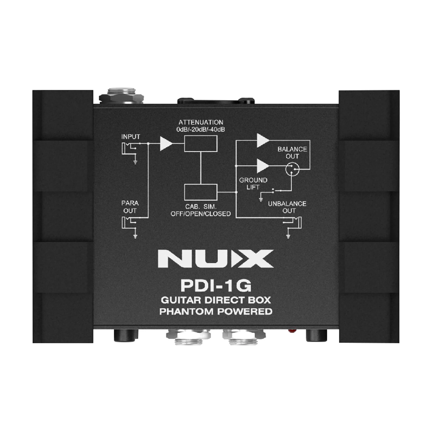 

NUX PDI-1G Guitar Direct Box Electric Speaker Cabinet Simulation D.I. box