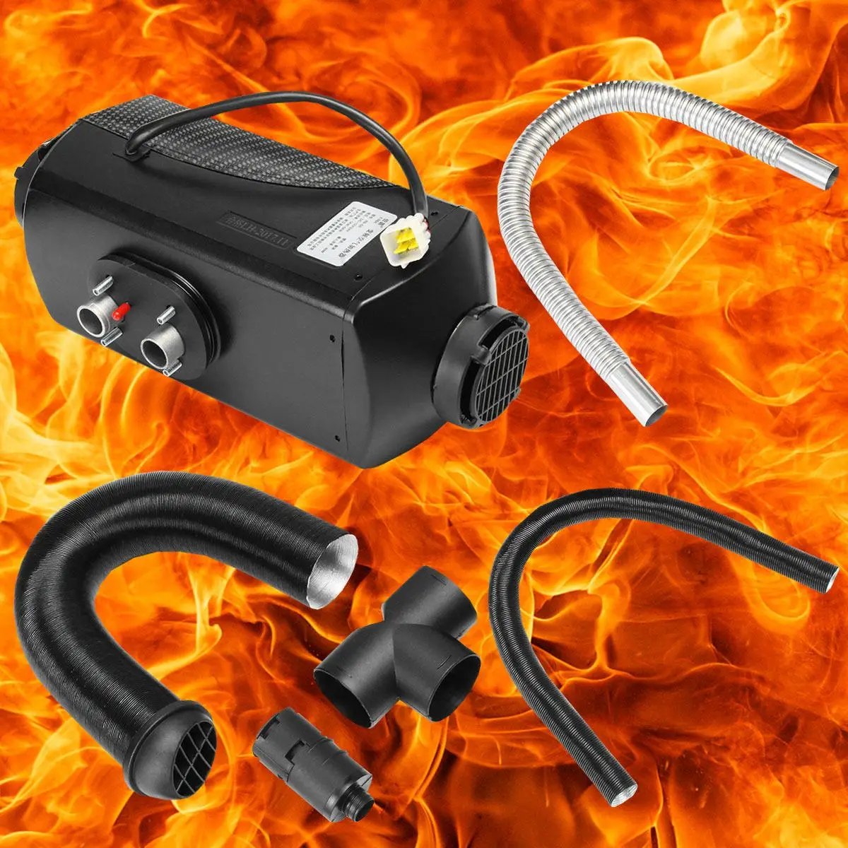 

5KW 12V Car Heater Air for Diesels Heater Parking Heater With Remote Control LCD Monitor for RV Motorhome Trailer Trucks Boats