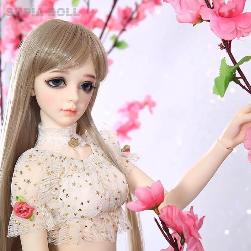 BJD SD куклы Supia Lina девушка 1/3 Смола Firgures Fullset Сказочная страна Dollmore Littlemonica Supergem с опциональными эльфийскими ушами