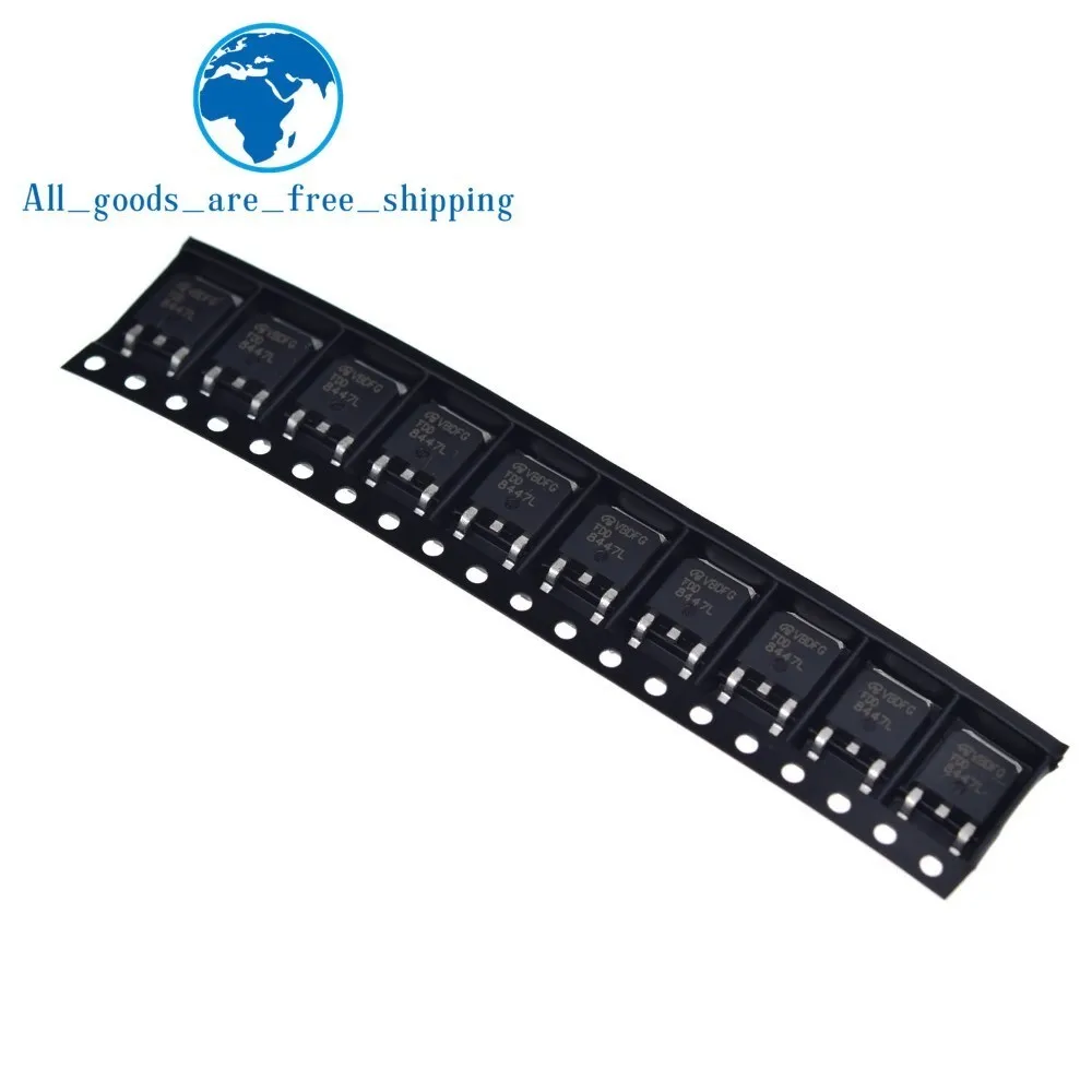 10 шт./лот FDD 8447L 40V N Channel Мощность MOSFET 50A 8.5mR IC (FDD8447L)|Интегральные схемы| |