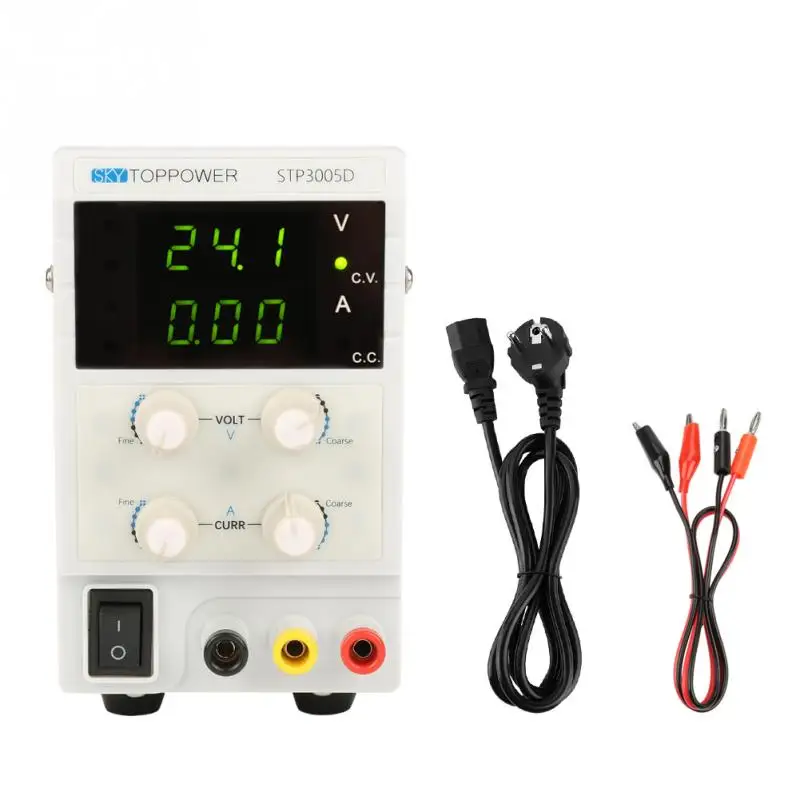 

STP3005D 0-30V 0-5A for DC Power Supply Variable Regulated 110/220V Adjustable Digital Power Supply