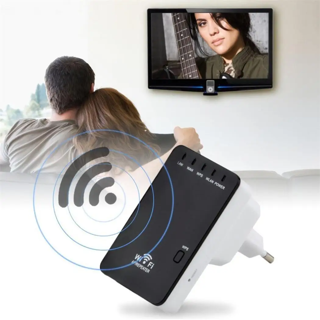 300 Мбит Беспроводной ретранслятор Wi-Fi маршрутизатор усилитель сигнала 110 V-220 V