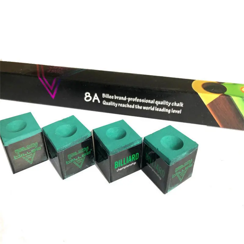 

8A High Quality Snooker Billiard Chalk Pool Cue Chalk Oil Dry Billiard No-slip Chalk Table Chalk Competition
