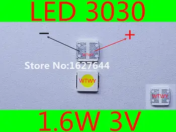 

1000pcs Lextar LED Backlight 3030 Cool white High Power 1.6W 3V 160LM LED 3030 For LED LCD TV Backlight Application