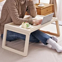 Стол для ноутбука Складная Настольная подставка для ноутбука с охлаждающим вентилятором кровать лоток для ноутбука стол для учебы стол