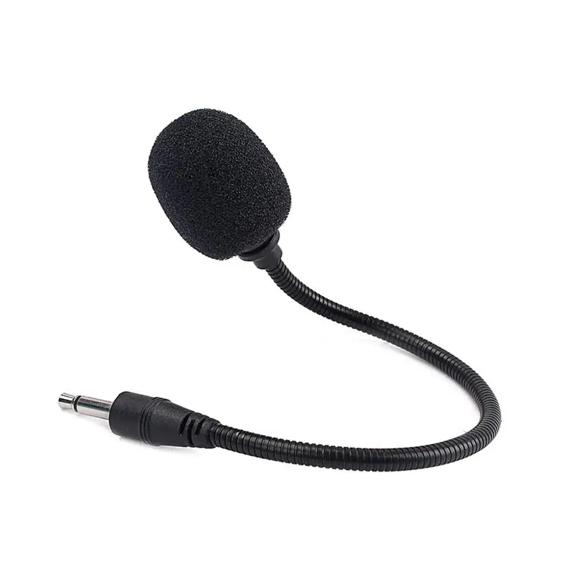

Mini Condenser Microphone Mono 3.5mm Aux-in Mic for PC Voice Amplifier Notebook Skype Laptop