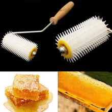 Пчелиный мед извлечение Uncapping иглы ролик пластиковый для пчеловодства гребень Инструменты комплект товары для домашнего сада