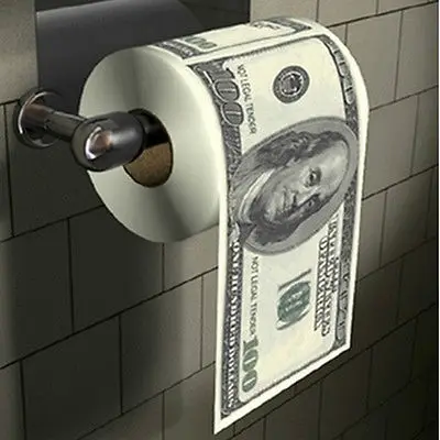 US Money мягкое полотенце для туалетной бумаги рулон ванной денег одежда очистки |