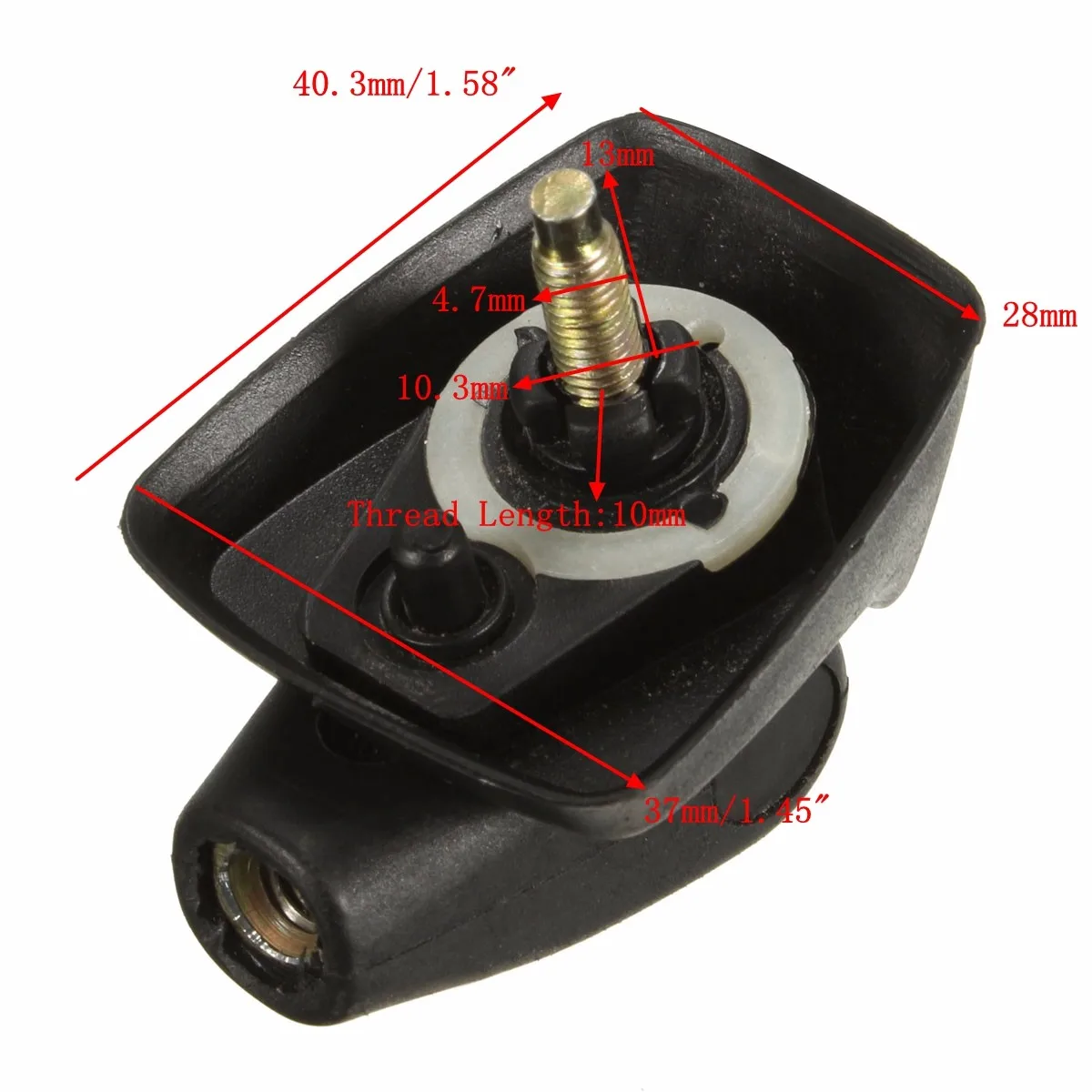 Основание передней антенны для Peugeot /Partner /Expert 106 205 206 306 309 405 406 черный 40 3 мм x 37