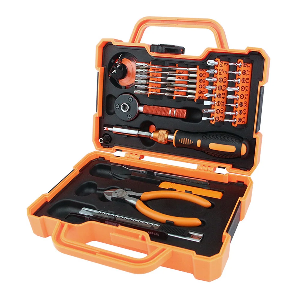 

47pcs Multifunctional Repairing Tool Kit with Screwdriver Pliers Tweezers