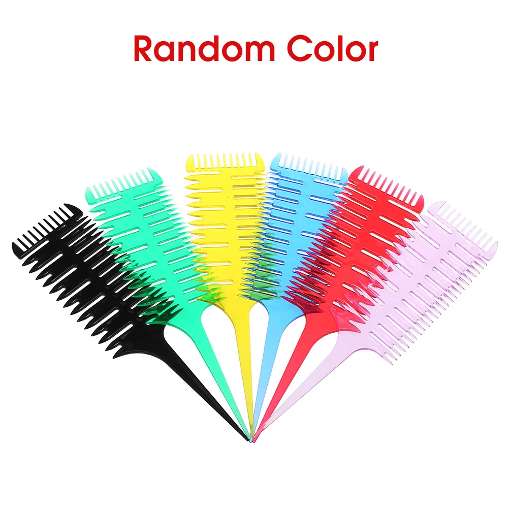 1st Choice Professional Hair Combs for Women Styling Hair Combs Plastic  Weaving Combs for Highlighting,3-Way Weaving & Sectioning Foiling Comb for