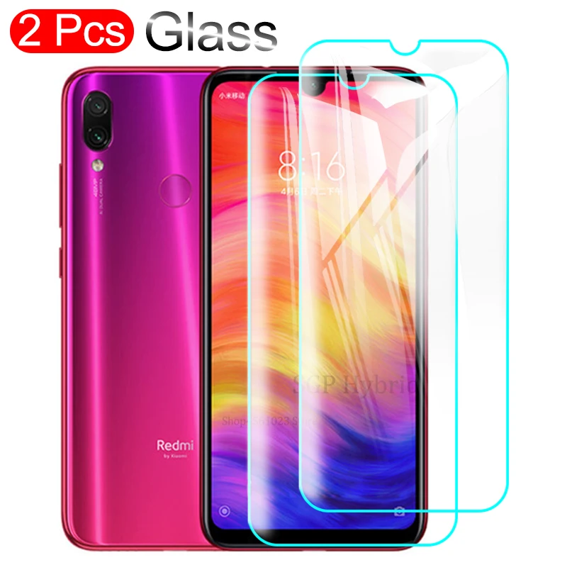 

2pcs Note7 Pro Tempered Glass On the For Xiaomi Xaomi Redmi Note 7Pro Note 7 Pro Screen Protector Film Cover Protective Glass