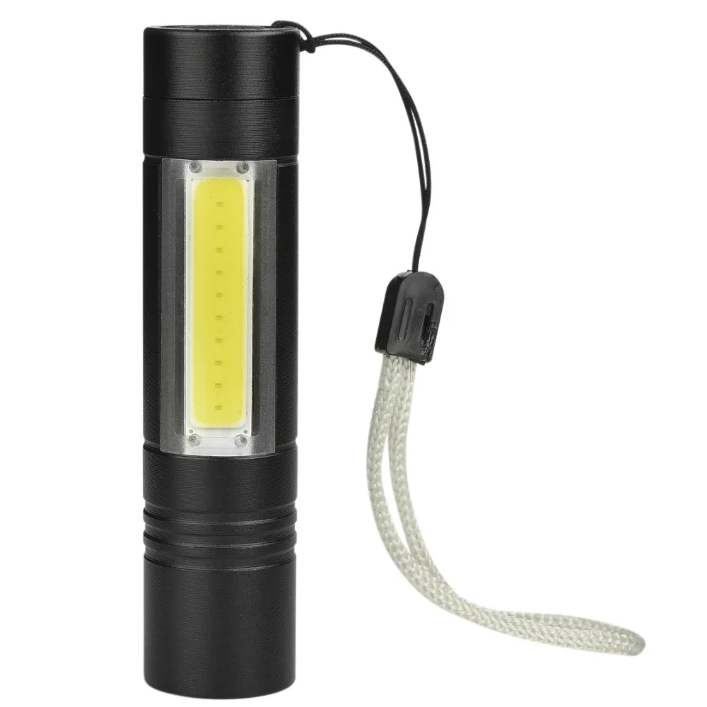 

XANES 1518B XPE LED Mini Torches COB 1000Lumens 3Modes Brightness Tactical EDC LED Flashlight Portable Flashlight Torch Lamp