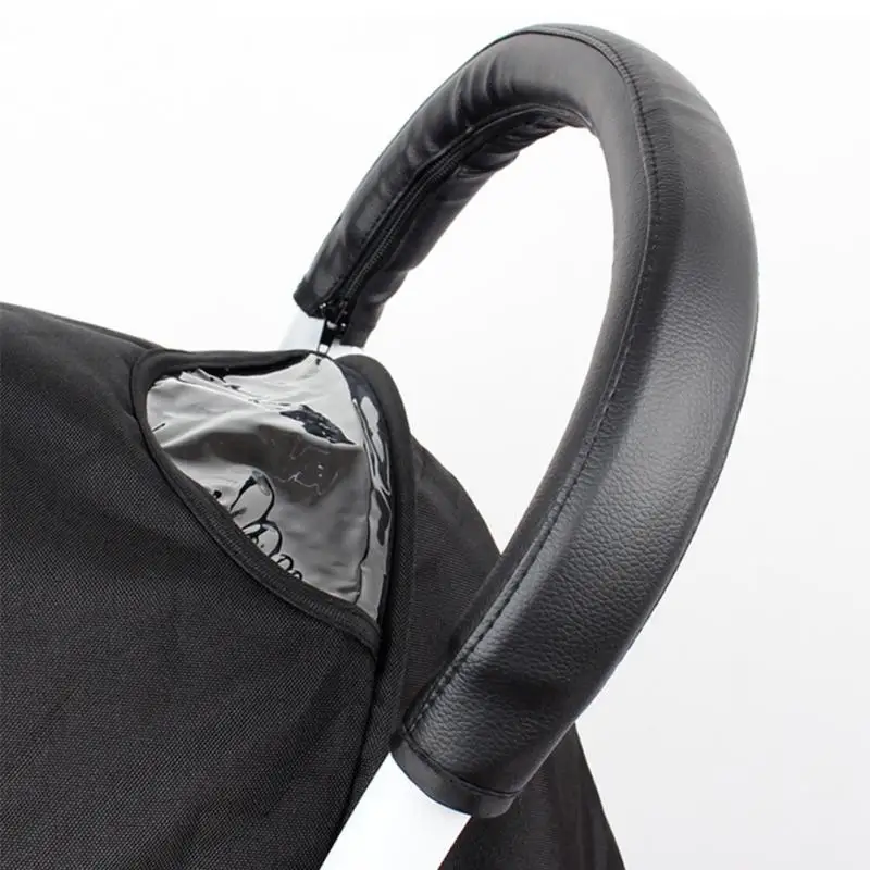 

PU Leather Accessories Handle With Wheelchairs baby stroller Baby Stroller Baby Carriage Bra Protective Pu Box For yoya babyzen