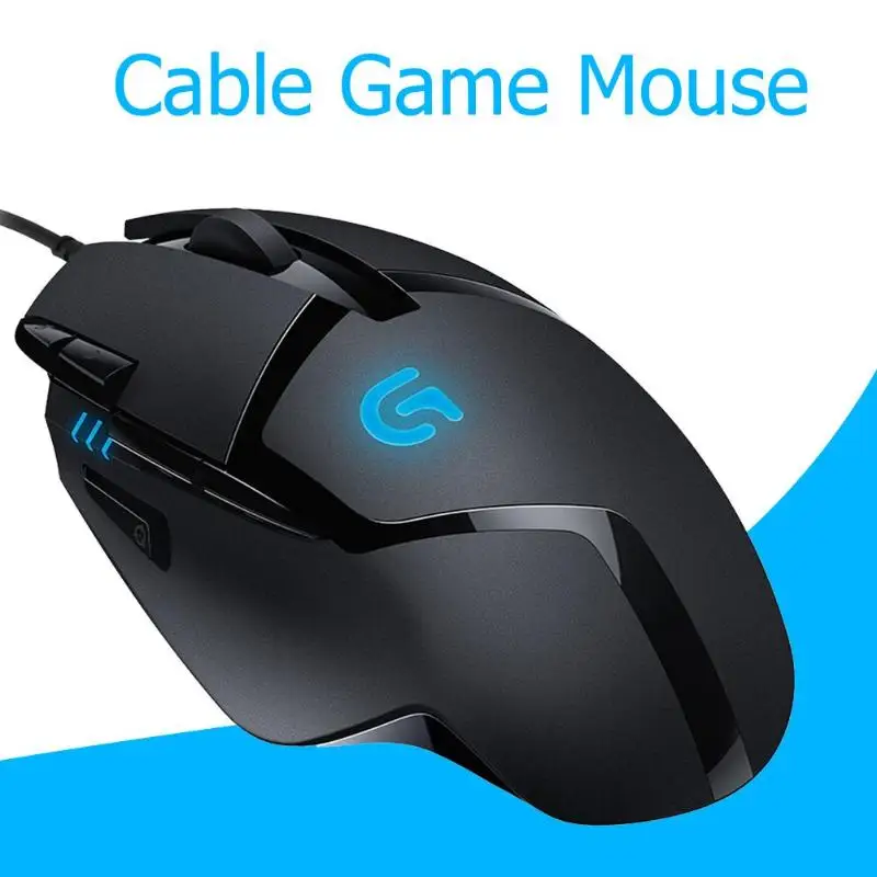 Игровая мышь Logitech G402 4000 DPI Hyperion Fury FPS usb проводная оптическая лазерная Мышка для