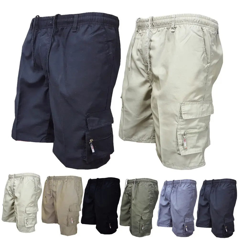 Мужские штаны однотонные. 0 Новые брендовые Короткие трусы мужские хлопковые свободные однотонные короткие большие размеры S-3 XL