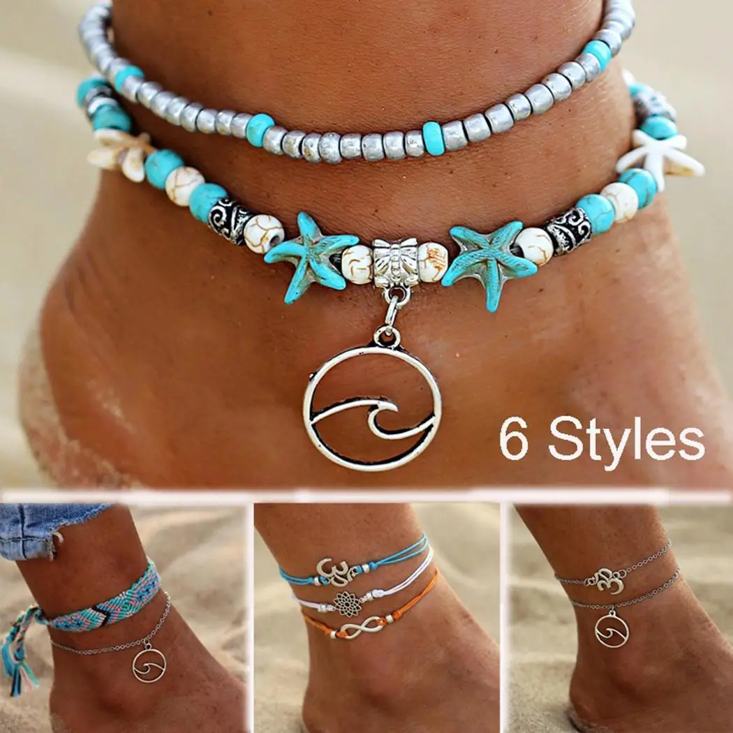 

Weaving Handmade Type6 Animal Casual Fashion Type3 Floral Women Wax Type2 As Type5 Anklet Picture Line Accessories Type4