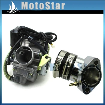 

High Performance PD24 Carburetor Carb Manifold Intake Pipe Inlet For GY6 125cc 150cc Scooter Baja BA150 AT150SS ATV DN150 Kart
